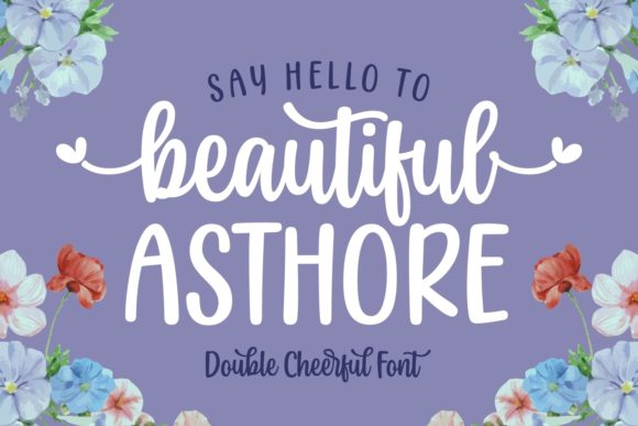 Beautiful Asthore: A Cheerful Script for Authentic Designs