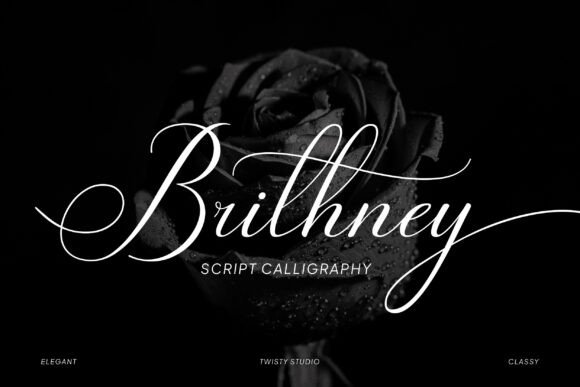Brithney: The Script Font That Captures Natural Elegance