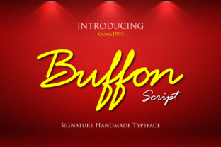 Buffon: The Handcrafted Script with Modern Appeal