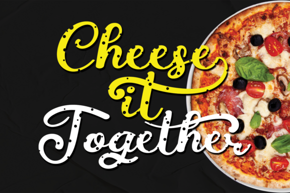 Cheese It Together: A Script Font of Understated Elegance