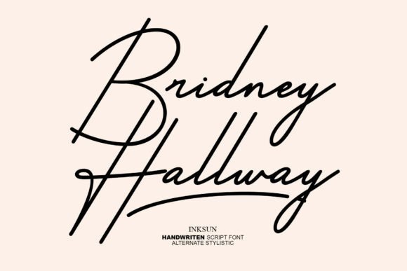 Discover the Dynamic Energy of Bridney Hallway Font