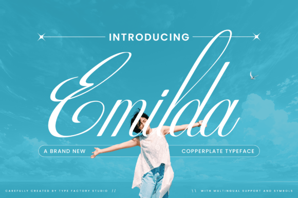 Emilda: The Copperplate Script for Modern Elegance