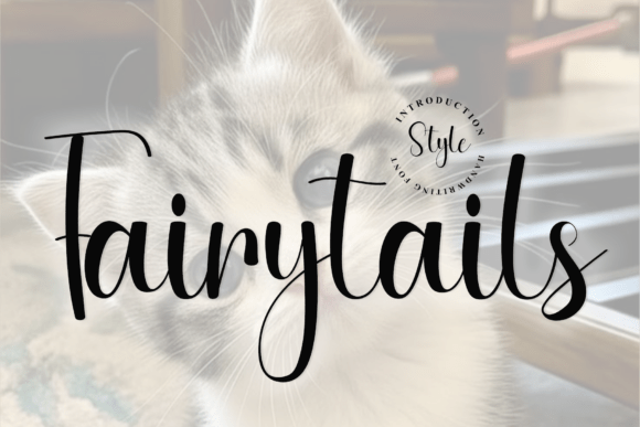 Fairytails: A Sophisticated Script Font for Autumnal Design
