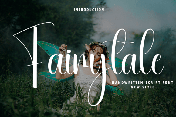 Fairytale Font: A Modern Script for Elegant Branding