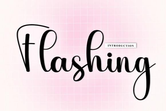 Flashing: The Artisan Script for Modern Branding