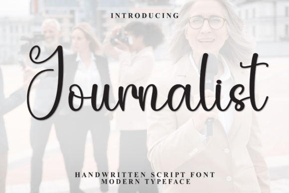 Journalist Font: The Rhythmic Script for Editorial Elegance