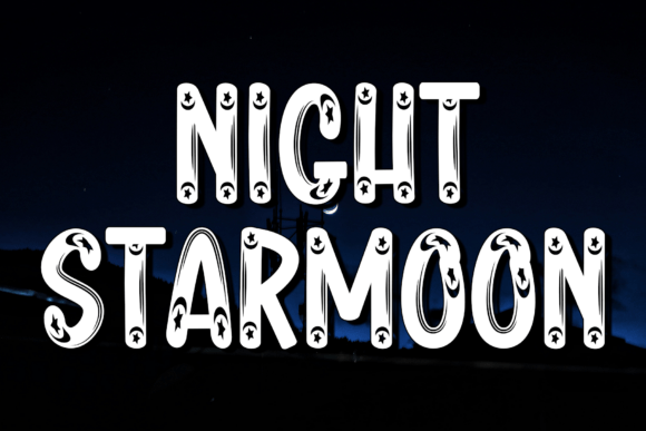 Night Starmoon: A Script Font for Elegant Design