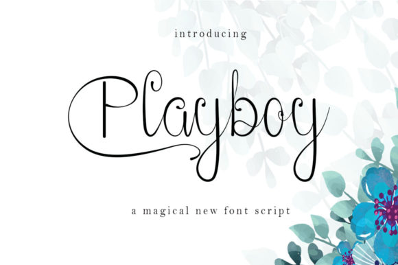 Playboy Font: The Script That Dances Off the Page