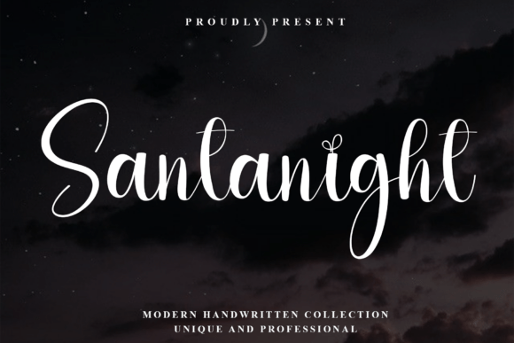 Santanight: Crafting Elegance with a Modern Script