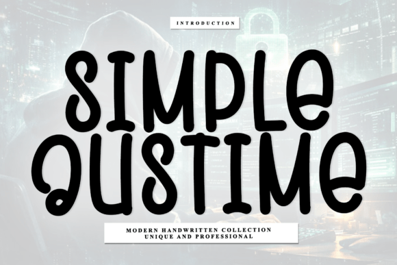 Simple Justime: Artisan Soul in a Script Font