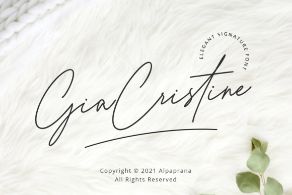 The Subtle Power of the Gia Cristine Script Font