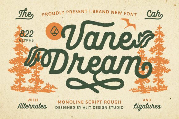 Vane Dream: A Typeface for Authentic, Handcrafted Designs
