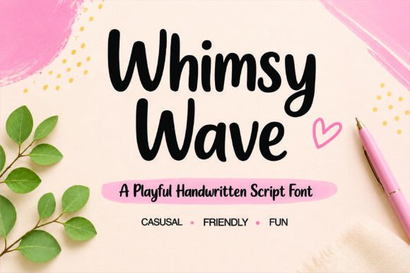 Whimsy Wave: Your Go-To Font for Friendly, Approachable Design